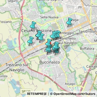 Mappa Via Generale Cantore, 20094 Corsico MI, Italia (1.01438)