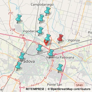 Mappa Torre, 35129 Padova PD, Italia (4.07545)
