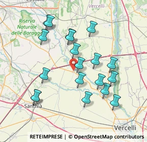 Mappa SP 230, 13030 Formigliana VC (7.38263)