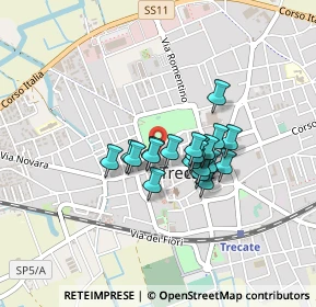 Mappa Viale Conte Cicogna, 28069 Trecate NO, Italia (0.28)