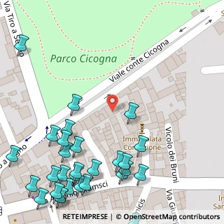 Mappa Viale Conte Cicogna, 28069 Trecate NO, Italia (0.0931)
