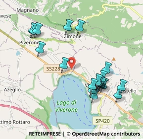 Mappa Via Statale, 10010 Piverone TO, Italia (2.026)