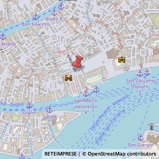 Mappa Calle Frezzaria, 1284, 30124 Venezia, Venezia (Veneto)