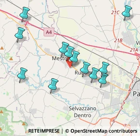Mappa Via Giovanni Falcone, 35035 Mestrino PD, Italia (3.83667)