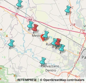 Mappa Via Giovanni Falcone, 35035 Mestrino PD, Italia (3.77182)