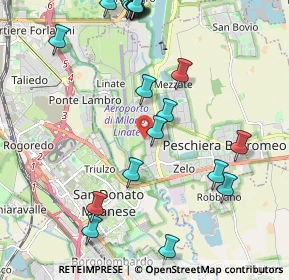 Mappa Via della Boscana, 20068 Peschiera Borromeo MI, Italia (2.5385)