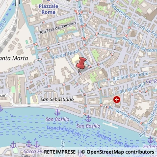 Mappa Fondamenta Briati, 2540, 30123 Venezia, Venezia (Veneto)