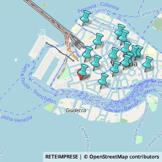 Mappa Fondamenta Briati, 30123 Venezia VE, Italia (1.04875)