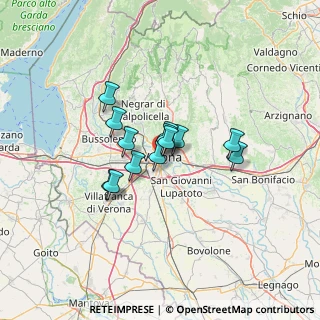 Mappa 37100 Verona VR, Italia (8.56231)