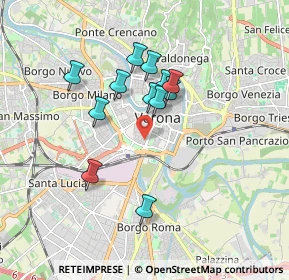 Mappa 37100 Verona VR, Italia (1.4525)
