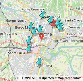 Mappa 37100 Verona VR, Italia (1.58083)