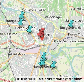 Mappa 37100 Verona VR, Italia (2.44417)