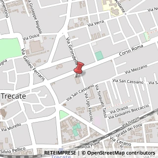 Mappa Corso Roma, 48, 28069 Trecate, Novara (Piemonte)