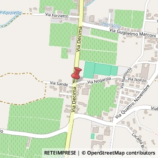 Mappa Via Decima, 37030 Colognola ai Colli VR, Italia, 37030 Colognola ai Colli, Verona (Veneto)