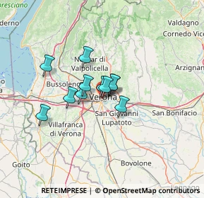 Mappa Via Locatelli, 37122 Verona VR, Italia (7.98455)