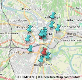 Mappa Via Locatelli, 37122 Verona VR, Italia (1.20667)