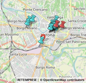 Mappa Via Locatelli, 37122 Verona VR, Italia (1.39474)