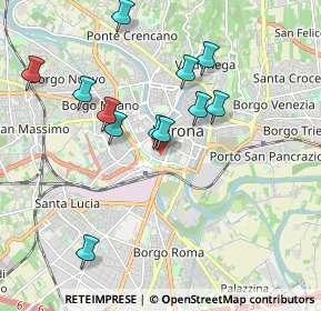 Mappa Via Locatelli, 37122 Verona VR, Italia (1.80083)