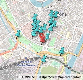 Mappa Via Locatelli, 37122 Verona VR, Italia (0.321)