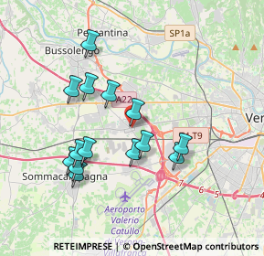 Mappa Via 26 Aprile, 37060 Lugagnano VR, Italia (3.395)