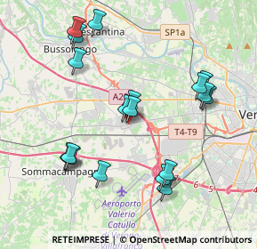 Mappa Via 26 Aprile, 37060 Lugagnano VR, Italia (4.04111)