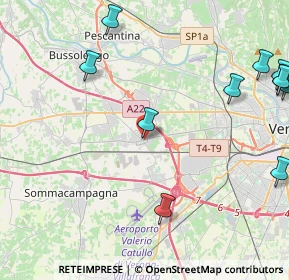 Mappa Via 26 Aprile, 37060 Lugagnano VR, Italia (5.86455)
