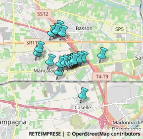 Mappa Via 26 Aprile, 37060 Lugagnano VR, Italia (1.092)