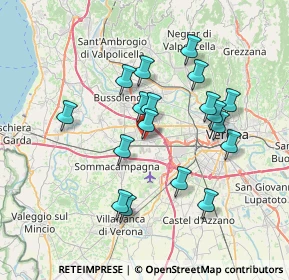 Mappa Via Dora Riparia, 37060 Lugagnano VR, Italia (6.63)
