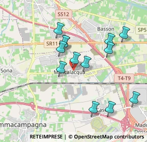 Mappa Via Dora Riparia, 37060 Lugagnano VR, Italia (1.78385)