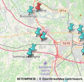 Mappa Via Dora Riparia, 37060 Lugagnano VR, Italia (5.582)