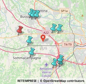 Mappa Via Dora Riparia, 37060 Lugagnano VR, Italia (4.10091)