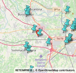 Mappa Via Dora Riparia, 37060 Lugagnano VR, Italia (5.342)