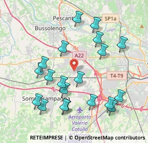Mappa Via Dora Riparia, 37060 Lugagnano VR, Italia (4.1695)