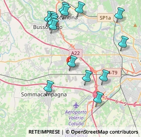 Mappa Via Dora Riparia, 37060 Lugagnano VR, Italia (4.638)