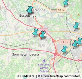 Mappa Via Dora Riparia, 37060 Lugagnano VR, Italia (5.87308)