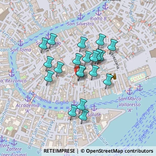 Mappa Fondamenta Fenice, 30124 Venezia VE, Italia (0.183)