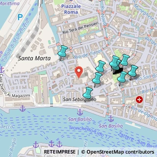 Mappa Fondamenta Barbarigo, 30123 Venezia VE, Italia (0.238)