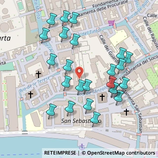Mappa Fondamenta Barbarigo, 30123 Venezia VE, Italia (0.13333)