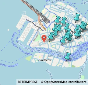 Mappa Fondamenta Barbarigo, 30123 Venezia VE, Italia (1.07)