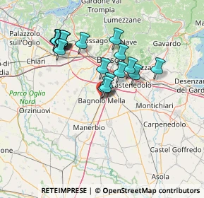 Mappa Via Luigi Sturzo, 25021 Bagnolo Mella BS, Italia (13.3155)
