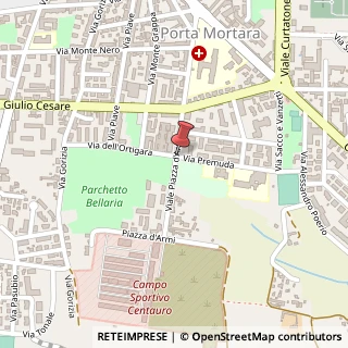 Mappa Viale Piazza D'Armi, 5, 28100 Novara, Novara (Piemonte)
