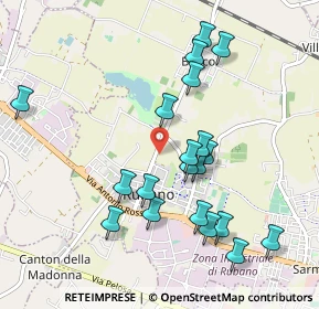 Mappa Via Roma, 35030 Rubano PD, Italia (0.9835)