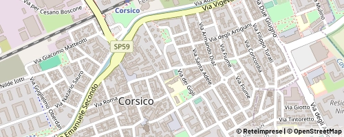 Mappa Corsico