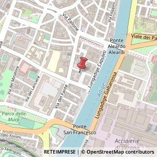 Mappa Via Franceschine, 6, 37122 Verona, Verona (Veneto)