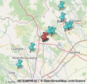 Mappa Via Cuneo, 10015 Ivrea TO, Italia (12.06727)