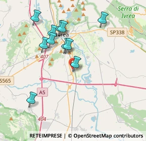 Mappa Via Cuneo, 10015 Ivrea TO, Italia (3.72727)