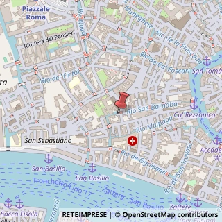 Mappa Sestiere di Dorsoduro,  1173, 30123 Venezia, Venezia (Veneto)