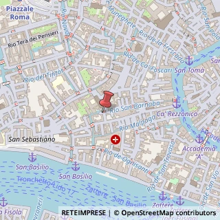 Mappa Sestiere di Dorsoduro,  2090, 30123 Venezia, Venezia (Veneto)