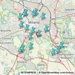 Mappa Via Ripamonti, 20100 Milano MI, Italia (4.16167)