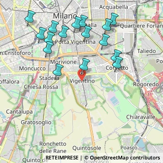 Mappa Via Ripamonti, 20100 Milano MI, Italia (2.35188)
